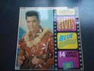 elvis presley blue hawaii rare stereo silver/black rca vinyl album