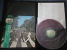 Beatles Abbey Road Japan Red Vinyl LP w OBI AP-8815 John Lennon Paul McCartney