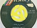 Northern Soul 45  -    Barbara Mills  -  Queen Of Fools   -  Hickory Pressing