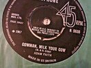 ADAM FAITH COWMAN MILK YOUR COW /DADDY WHAT'LL HAPPEN TO ME PARLOPHONE EX+ PSYCH