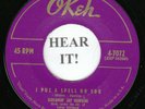 Screamin' Jay Hawkins HALLOWEEN R&B 45 (Okeh 7072) I Put A Spell On You   VG++