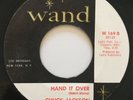 CHUCK JACKSON rare Hand It Over r&b northern soul Wand 45 LISTEN