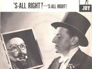 SENOR WENCES--PICTURE SLEEVE + 45--(S-ALL RIGHT?)--PS--PIC--SLV