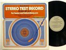 STEREO TEST RECORD Model SRT 14-A for home and laboratory use LP w/Insert LH 157