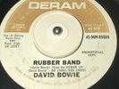 David Bowie Rubber Band 45 Deram Promo Rare ORIGINAL PRESS