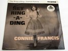 Connie Francis HEY RING-A-DING  1962 UK EP EX+ / VG AUDIO