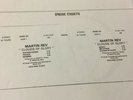 MARTIN REV , CLOUDS OF GLORY , TEST PRESSING LP EX 1985 ELECTRONIC INDUSTRIAL