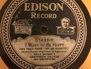 Edison Diamond Disc record 51432 Billy Wynne's Greenwich Village Inn Orchestra 