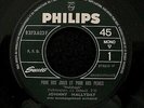 45T JUKE BOX JOHNNY HALLYDAY POUR NOS JOIES ET POUR NOS PEINES / ZEEP A DEE YEH