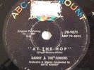 doo wop rock 78 RPM DANNY & THE JUNIORS At The Hop ABC PARAMOUNT HEAR V