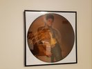 Rare 1982 Michael Jackson Thriller Picture Vinyl LP Record in Metal Record Frame
