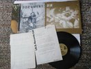 R.E.M. Document Handtyped Promo Press Sheet Vinyl 12inch Original LP IRS REM