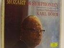 KARL BOHM mozart 46 symphonien 15 X LP BOX SET EX+/VG, 043 521/35, vinyl, DGG DG