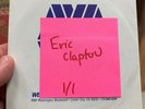 Eric Clapton Westwood One Off The Record Special Rare Radio Only Promo