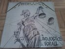 METALLICA And Justice For All LP 1986  BRAZIL PRESS VINYL LP GF COVER  EX/NM