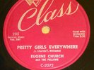 EUGENE CHURCH r&b 78 PRETTY GIRLS EVERYWHERE For The Rest MINT Minus CLASS RJ 18