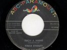 ROCKABILLY-VINCE EVERETT-SUCH A NIGHT/DON'T GO-ABC-PARAMOUNT 10313