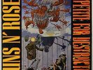 GUNS N' ROSES Appetite For Destruction LP w/ Banned Rape Cover & Tattoo 1987