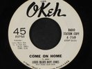 LOUIS (BLUES BOY) JONES: Come On Home / I Cried 45 (dj, stunning double-sider )