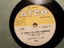 ATCO 78 RECORD 6097/GUITAR SLIM/IF I SHOULD LOSE YOU/IT HURTS TO LOVE SOMEONE