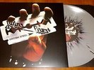 JUDAS PRIEST BRITISH STEEL LP *RARE* GREY SPLATTER VINYL BOB PRESS 2013 LTD New