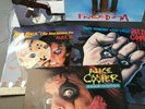FIVE ALICE COOPER  VINYL DISCS