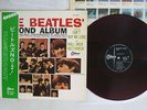 BEATLES SECOND ALBUM ODEON OR-8027 JAPAN OBI RED VINYL VINYL LP