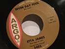 ETTA JAMES Seven Day Fool / It's Too Soon To Know 45 EXCELLENT