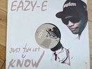 Eazy-E ?– Just Tah Let U Know  (Original 1995 Press) 12