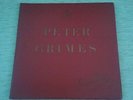 BENJAMIN BRITTEN - PETER GRIMES - 1959 VINYL 3LP SET+PLASTIC COVER+INSERTS - EX+