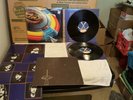 1977 ELECTRIC LIGHT ORCHESTRA OUT OF THE BLUE 2 LP SET IN SHRINK POSTER & INSERT