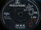 BEATLES 2nd Press Black Parlophone UK 45 - Love Me Do / PS I Love You