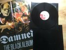 THE DAMNED THE BLACK ALBUM LP BIG BEAT WITH INNER SLEEVE AND RARE POSTER