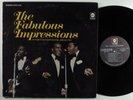 IMPRESSIONS The Fabulous Impressions ABC LP VG++