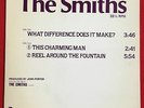 THE SMITHS - What Difference/Charming Man/Reel Around - Rare USA Sire Promo 12