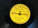 ELVIS PRESLEY 78 rpm Milkcow Blues Boogie / Heartbreaker Original 1955 SUN 215