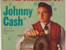 JOHNNY CASH: Little Drummer Boy US Columbia PROMO 45 w/ PS Christmas HEAR