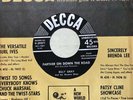 Rare Bopper C&W 45 Billy Gray & Okies farther on down the road *VG+