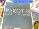 Vinyl:  THE HILLIARD ENSEMBLE PEROTIN 1 LP ECM  rare 1989