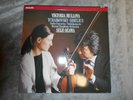 tchaikovsky/sibelius violin concertos mullova ozawa philips rare lp ex/ex+