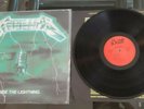 METALLICA Ride the Lightning - Rare French LP Bernett Records SB 18026 Red Label
