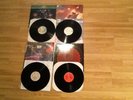 uriah heep vinyl x4 , different world , raging silence ,innocent victim ,equator