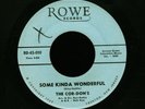 COR-DON'S Some Kinda Wonderful / Is She The One 45 ROWE – r&b doo-wop M- RARE