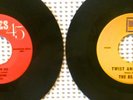 THE BEATLES Twist And Shout Love Me Do OLDIES • TOLLIE Stock Vinyl 45s EX