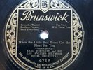 78 RPM  JAZZ  Brunswick 4716: Earl Burtnett Hotel Biltmore Orch. - West Coast