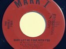 WEEBLE FOXX: BABY LET ME COME WITH YOU -  1966 OHIO GARAGE PROMO 45rpm