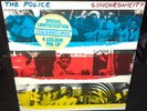 THE POLICE Synchronicity LP NEAR MINT BLUE VINYL1984 OZ TOUR SOUVENIR + PINUP