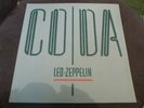 LED ZEPPELIN -CODA - UK ISSUE + INNER A2/B -EMBOSSED SLEEVE - EXCELLENT-