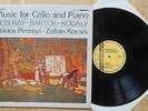 C819 PERENYI & KOCSIS MUSIC FOR CELLO & PIANO DEBUSSY BARTOK KODALY HUNGAROTON