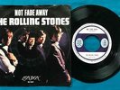ROLLING STONES NOT FADE AWAY 1964 7' 45rpm PICTURE SLEEVE 1st PRESS PURPLE LABEL
